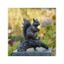 Pronssinen Orava patsas "Tiku"
