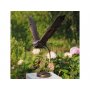 Pronssinen Pöllö patsas "Flying Owl"