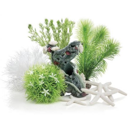 Flower Garden -koristepaketti 15L sisustusakvaarioon