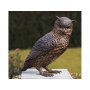 Pronssinen Pöllö patsas "Owl"