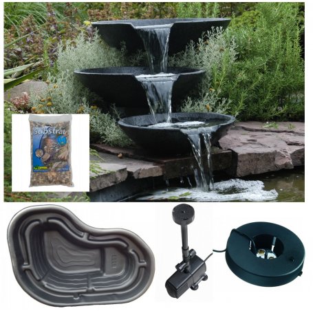 Valmisallas setti ZEN 350 litraa, NovaScotia, pumppu ja suodatussubtraatti