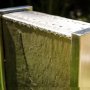 Pietra suihkulähde, stainless steel & stone