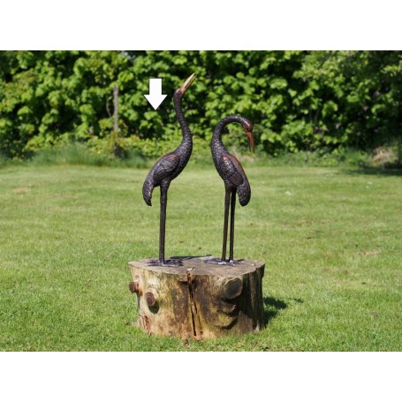 Pronssiset Kurki patsaat