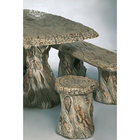 Kivinen suora palli 40 cm, WoodStone