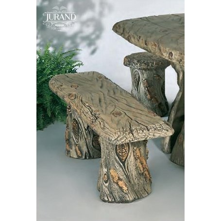 Kivinen suora penkki 136 cm, WoodStone