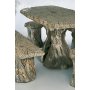 Kivinen suora pöytä 152 cm, WoodStone