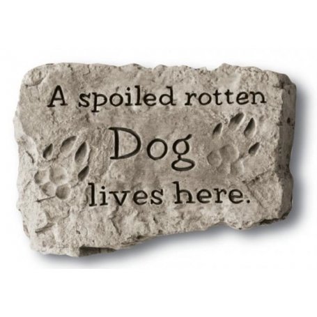 Spoiled Rotten Dog lives here - koristekivi