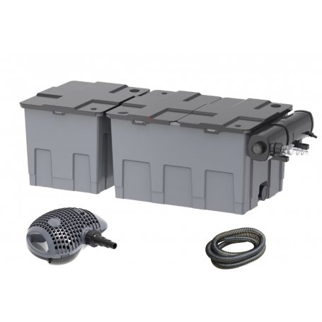 Heissner läpivirtaus suodatinsetti 40000, 36W UVC, pumpulla