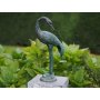 Pronssinen pieni Kurkipatsas "Small Crane Bird Bend Neck"