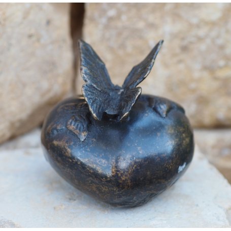 Pronssinen muisto patsas "Mini Keepsake With Butterfly"