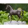 Pieni Pronssinen Ori patsas "Horse X"