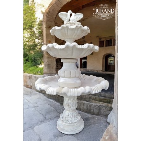 Suihkulähde Kyyhkyset, 3 tasoa