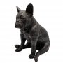 Pronssinen koira patsas "French Bulldog"