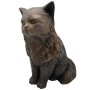 Pronssinen kissa patsas "Persian Cat"