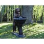 Pronssinen suihkulähde - koirapatsas "Dog With Fountain"