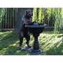 Pronssinen suihkulähde - koirapatsas "Dog With Fountain"