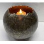 Pronssinen muisto kulho patsas "Urn Candleholder 3 L"