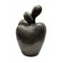 Pronssinen pariskunta muistopatsas "Urn Man And Woman"