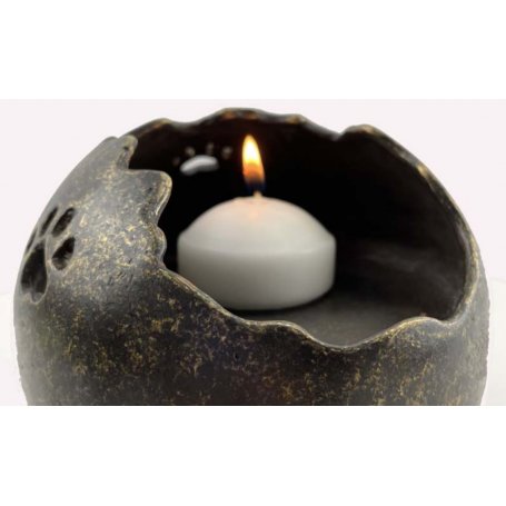 Pronssinen kynttiläkulho "Caturn Candleholder 0,5 L"