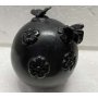 Pronssinen muisto patsas "Flowers And Butterflies Urn"