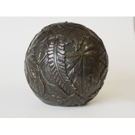 Pronssinen lehdet muisto patsas "Leaves Urn XL"