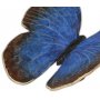 Pronssinen muisto perhonen "Blue Butterfly Stand"