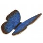 Pronssinen muisto perhonen "Blue Butterfly Stand"