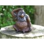 Pronssinen Oranki patsas "Orang Utan"