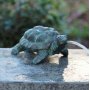Pronssinen kilpikonna patsas "Small Turtle Fountain"