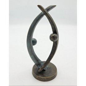 Pronssinen abstrakti patsas "Modern Sculpture small"