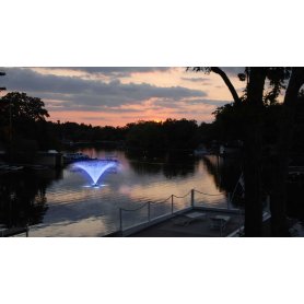 Kelluva suihkulähde Calix Jet, by Safe Rain